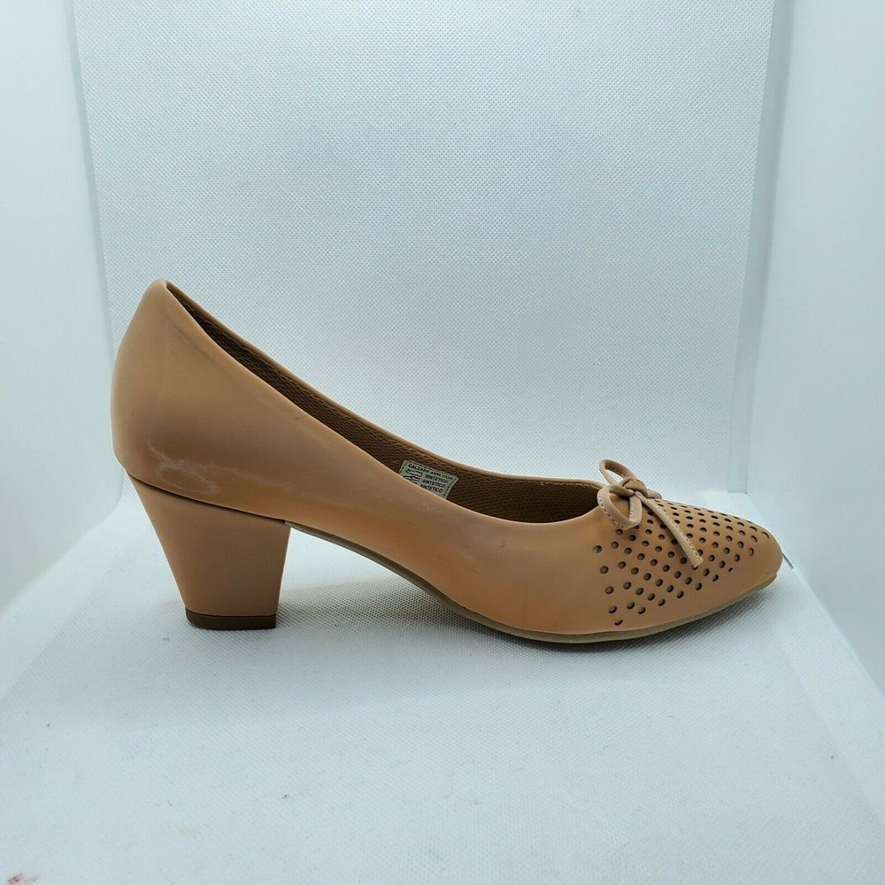 Women's Pink Mesh platform 2" 1/2 high heel dress